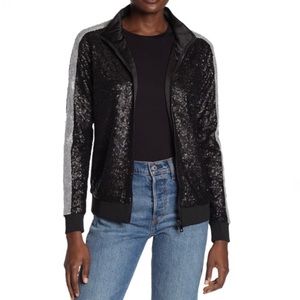 DOLCE CABO Sequined Track Jacket